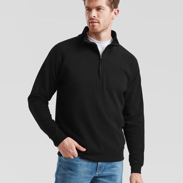 Classic 80/20 zip neck sweatshirt Thumbnail